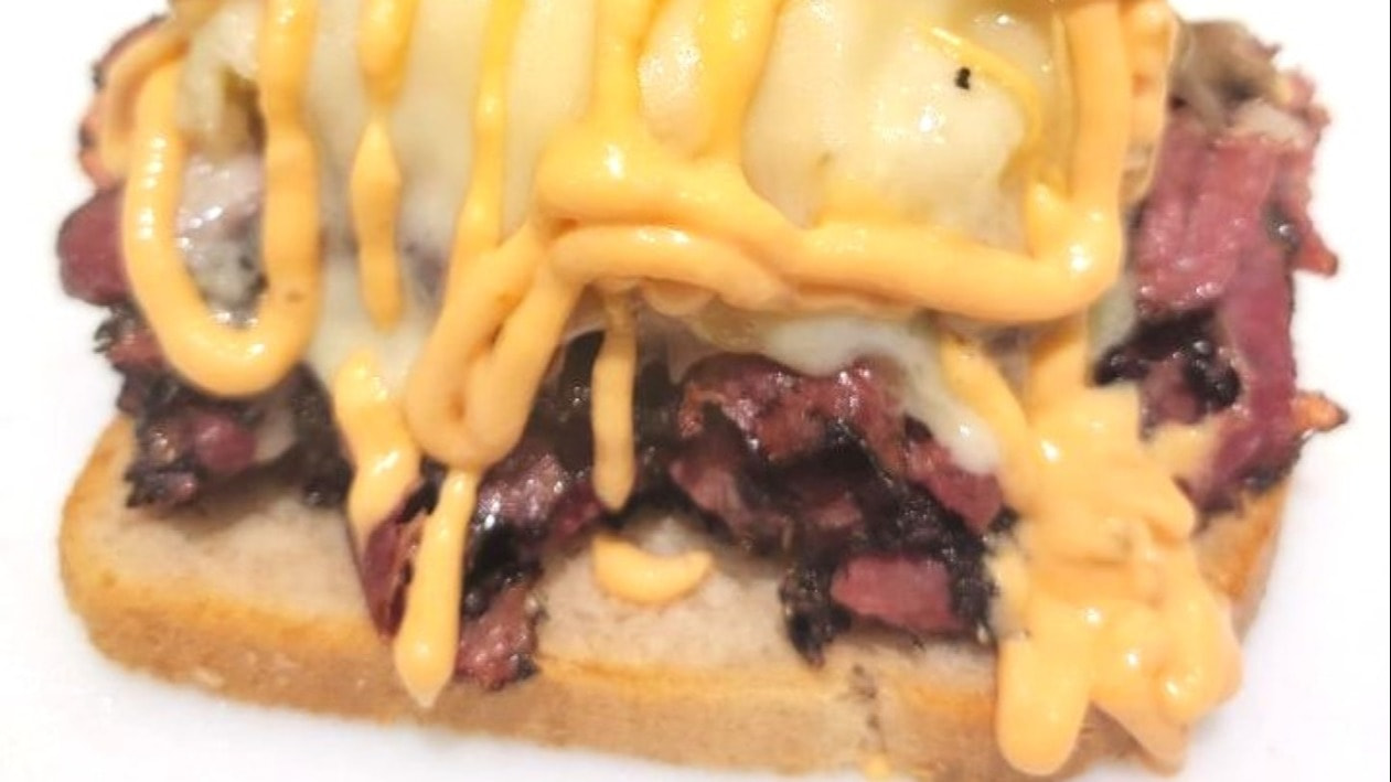 Reuben Sandwich on Jewish Rye