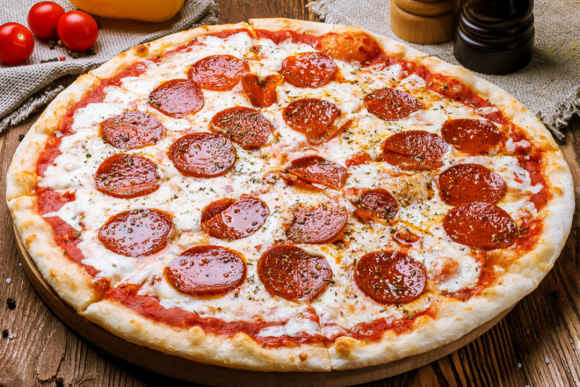 Pepperoni Pizza with toppings - renamed